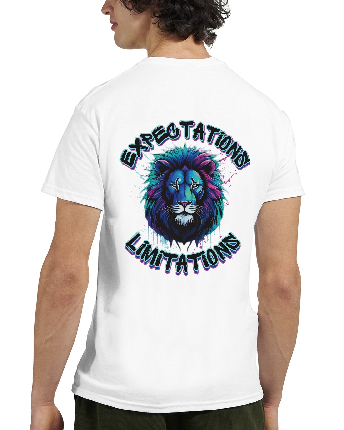 “EXPECTATION WITHOUT LIMITATION” Motivational T-shirt (Heavyweight Unisex Crewneck T-shirt | Gildan® 5000)