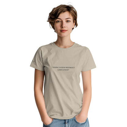 Designer Mark “Expectation without Limitation” Heavyweight Unisex Crewneck T-shirt | Gildan® 5000