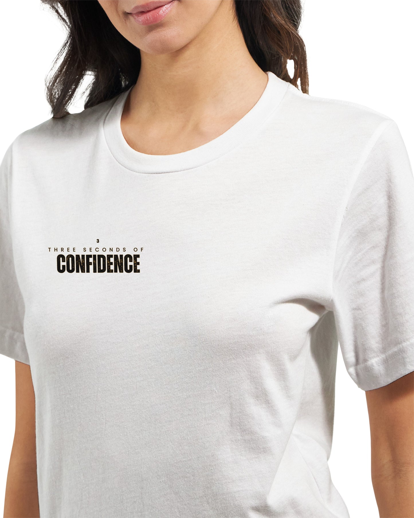 “CONFIDENCE” Heavyweight Unisex Crewneck T-shirt | Gildan® 5000