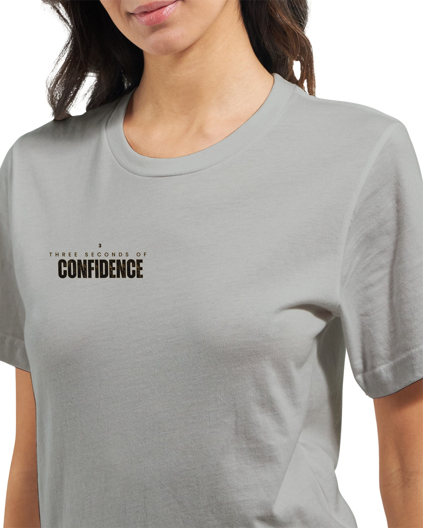 “CONFIDENCE” Heavyweight Unisex Crewneck T-shirt | Gildan® 5000